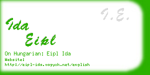 ida eipl business card